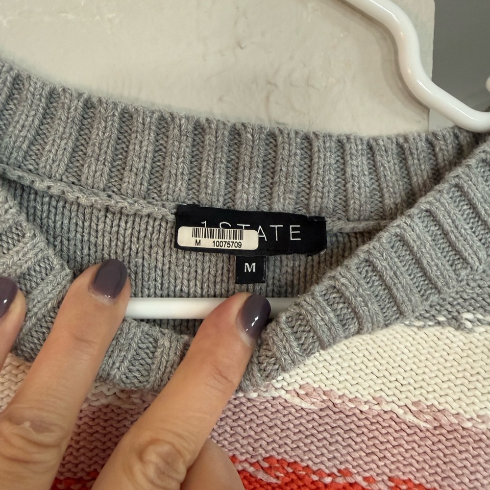 Color block sweater - Picture 3 of 4